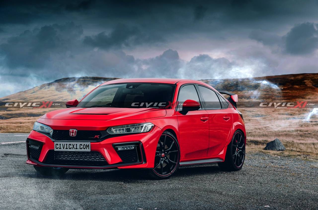 Here's what the nextgen 20222023 Civic Type R will look like CivicXI 11th Gen Civic Type R