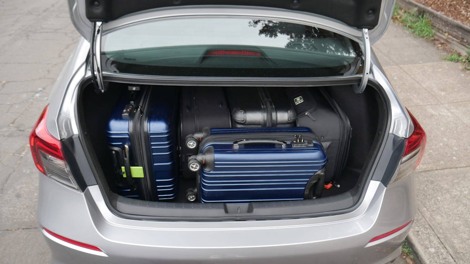 2022 Civic Luggage Capacity Test Shows Midsize Sedan Capability