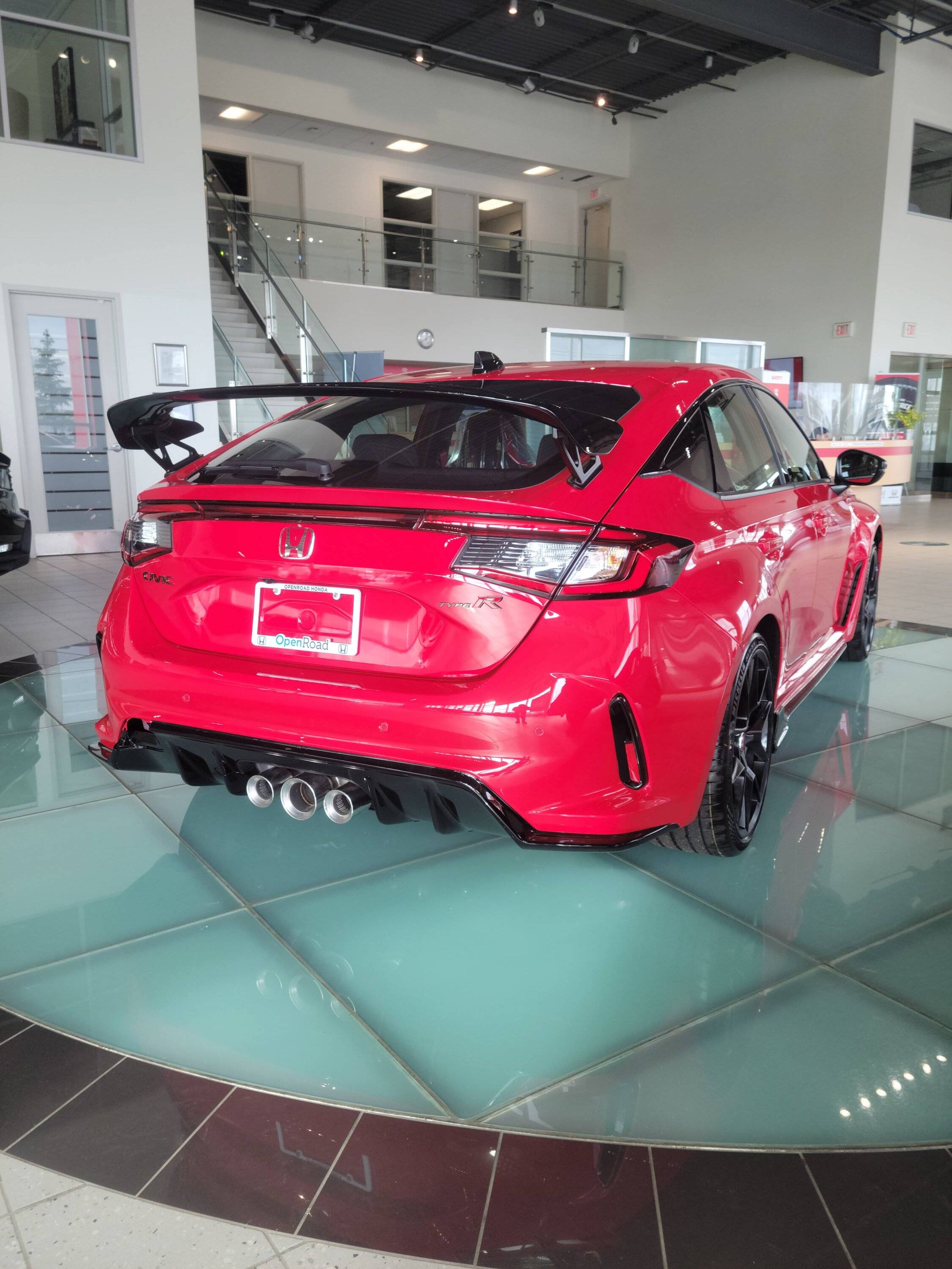 11th Gen Honda Civic Canadian dealer asked what colour Type R I want 20221118_122557