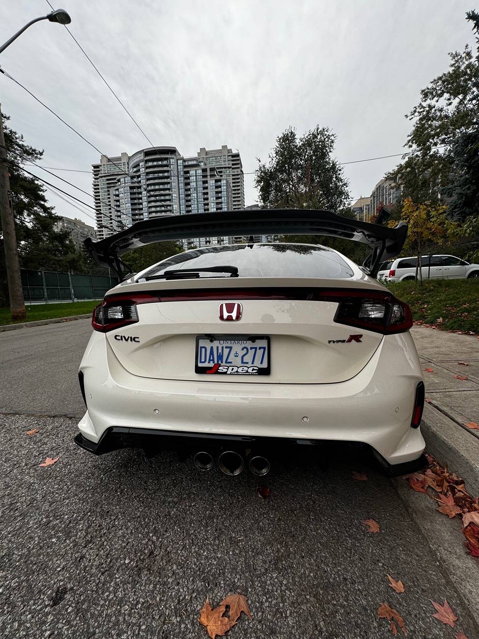 11th Gen Honda Civic Carbon fiber OEM wing - brand new condition with extras IMG_1875