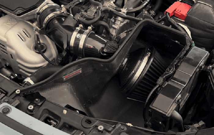 ARMA Speed Carbon Fiber Air Intake installed