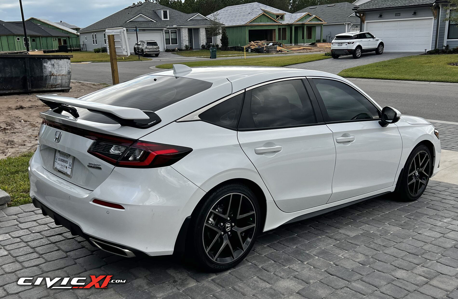 HPD wing installed on 2022 Civic Hatchback pics & instructions