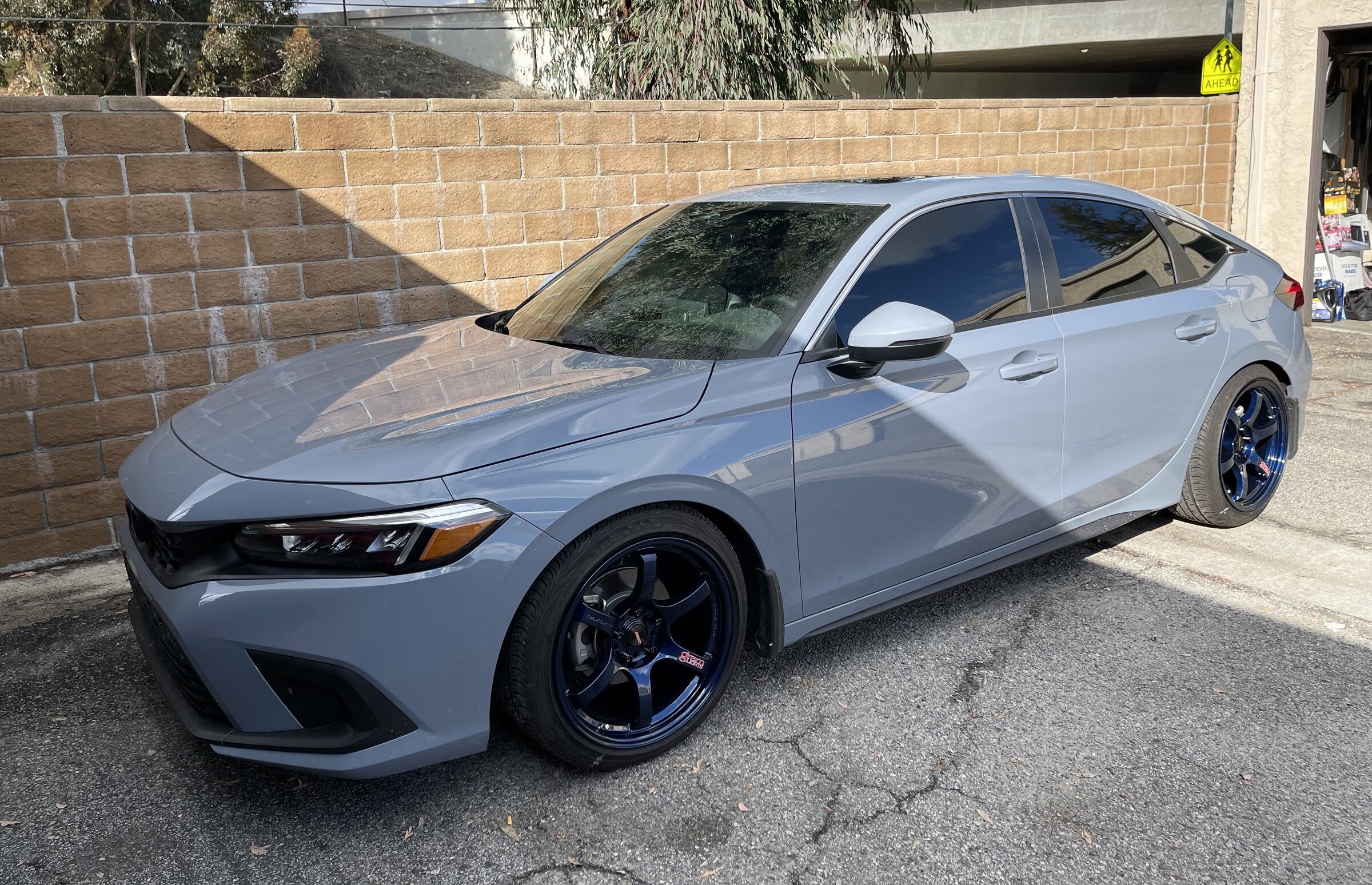 My Sonic Gray Pearl 2022 Civic hatch lowered on H&R sports, Gram Lights 57dr, Ktuner + PRL Stage 1 | Page 5 | CivicXI - 11th Gen Civic Type (FL5), Si Forum, News, Discussions