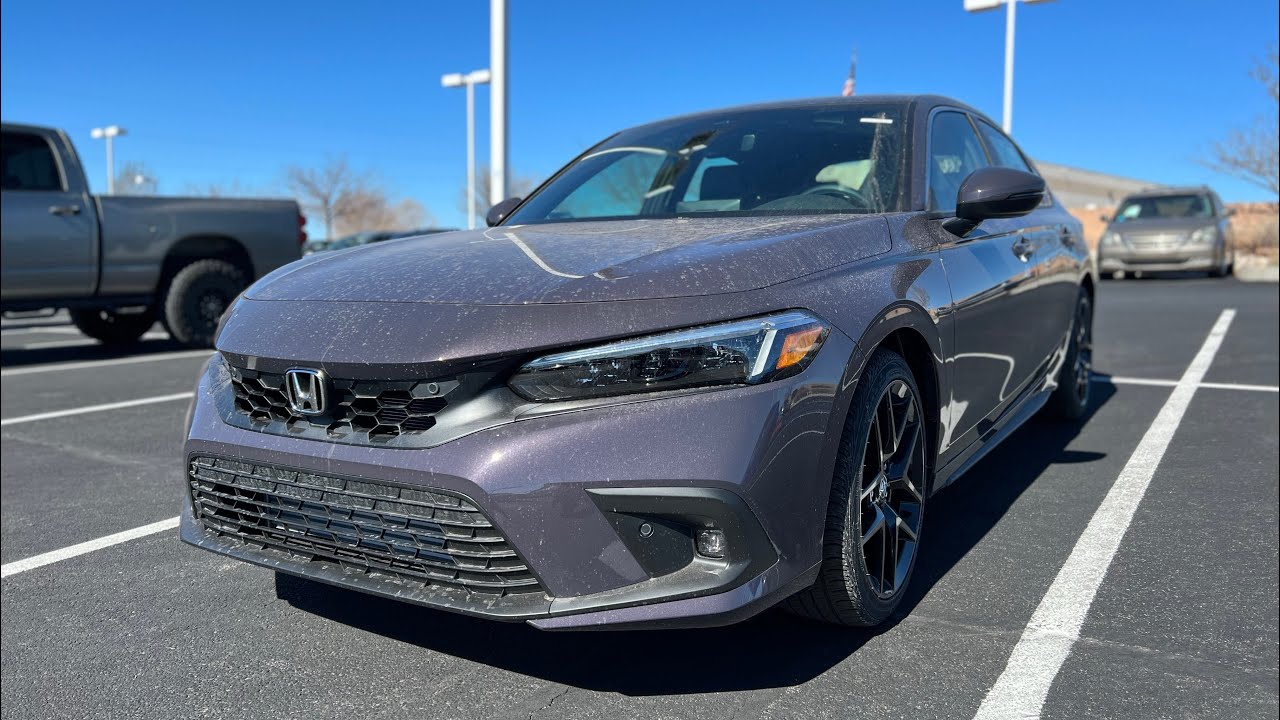 Smoky Mauve Pearl Sport Touring Hatchback CivicXI 11th Gen Civic