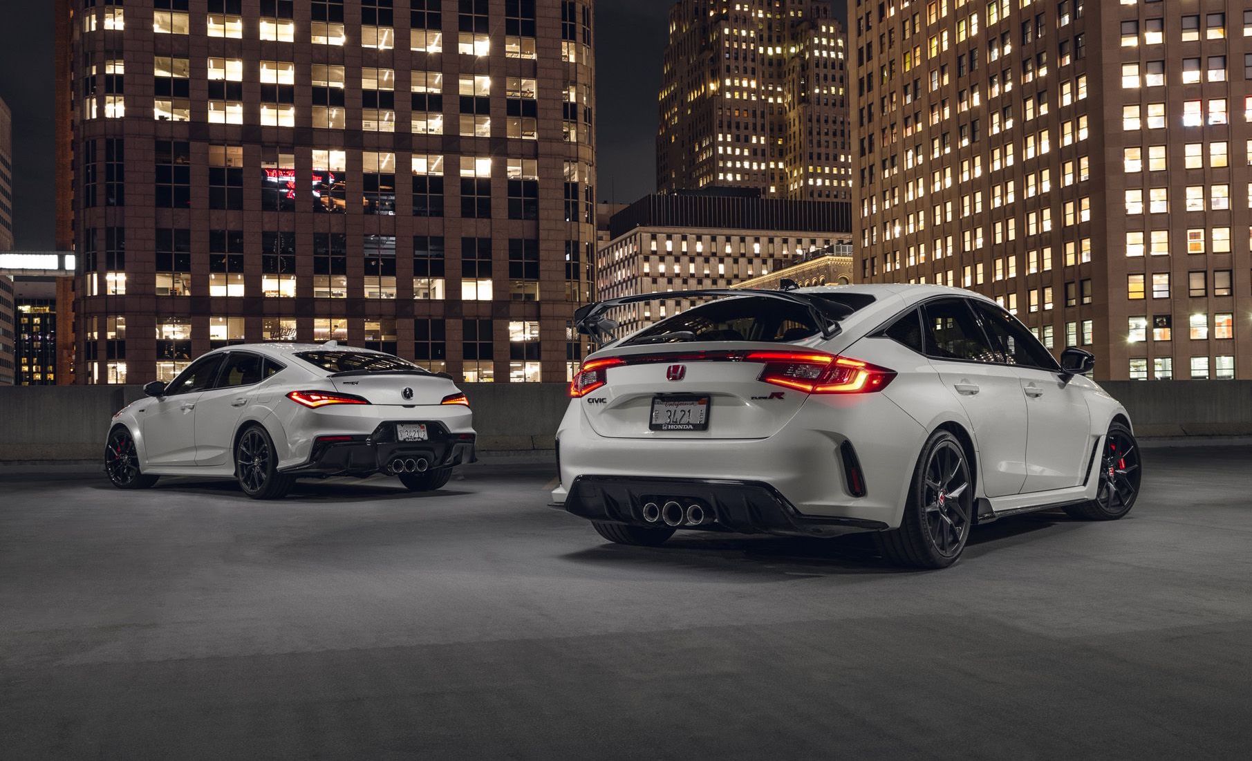 Fraternal Twins Comparison 2024 Integra Type S vs. 2023 Civic Type R